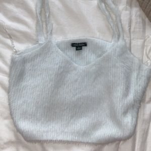 fur fuzzy crop top Wild Fable